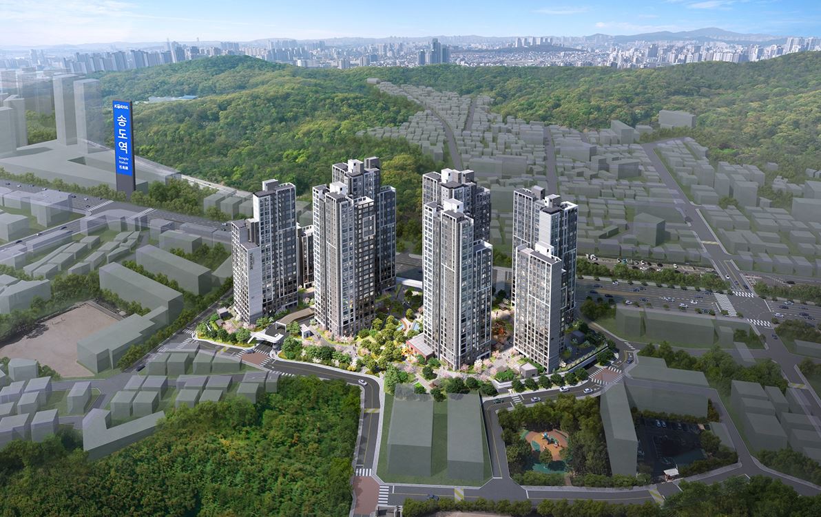 송도역 한신더휴 프레스턴